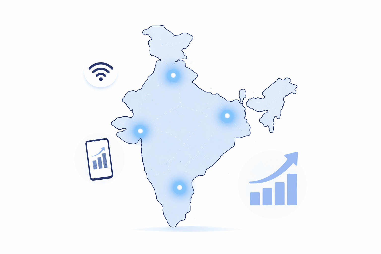 India mein internet users ka badhta hua market — 700 million online users ke saath digital marketing ka sabse bada avsar