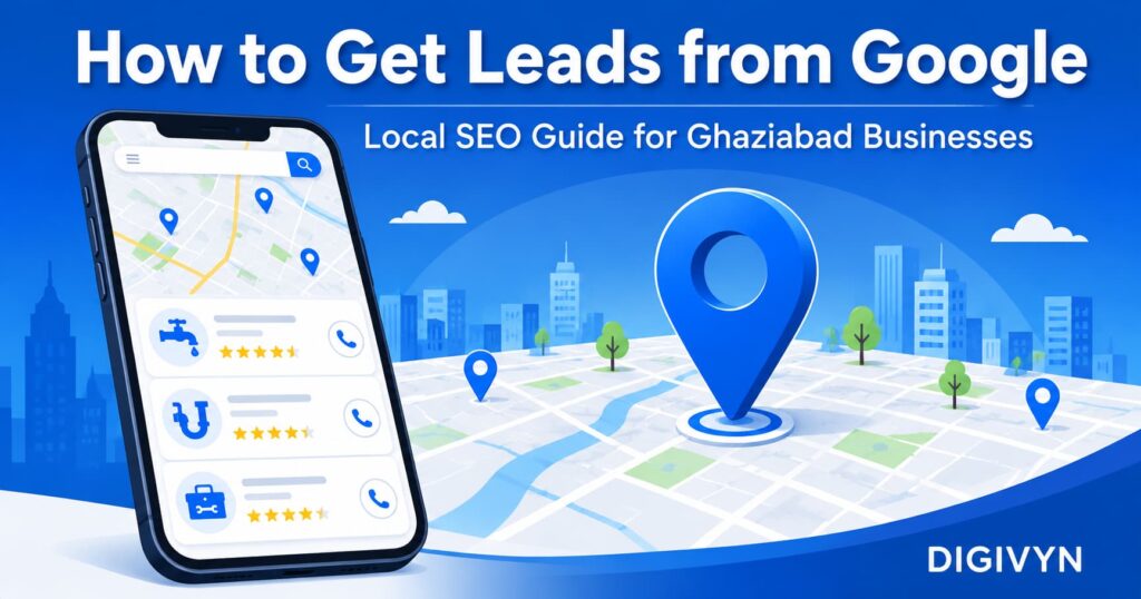 Google Maps local SEO guide helping Ghaziabad businesses get leads from Google