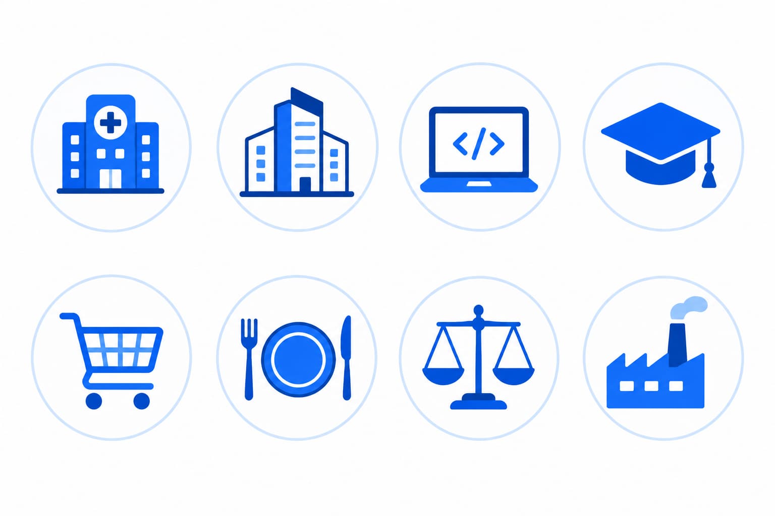 SEO Services for all industries in Noida — healthcare, real estate, IT, education, ecommerce and more